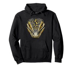 Lizard Reptiles Komodo Banded Dragon Water Monitor Lizard Pullover Hoodie