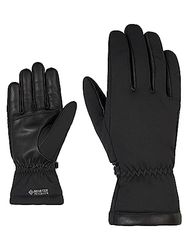 Ziener Guantes Ignato para Hombre multifunción/Tiempo Libre | Cortavientos, Primaloft, Softshell, Negro, 10