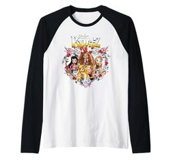 Bratz Girls in Heart Marco de teléfonos y llamas. "DRAMA MAMA" Camiseta Manga Raglan