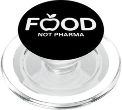 Comida No Farmacéutica Salud Natural Bienestar Holístico PopSockets PopGrip para MagSafe