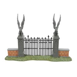 Department 56 Harry Potter Village akcesoria figurka Hogwart's Gate, 11 cm, wielokolorowa
