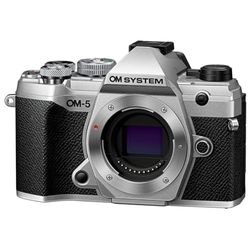 OM SYSTEM Fotocamera mirrorless OM-5, argento