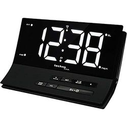 Wekkerradio WT 482 met wit LED-display en radioklok