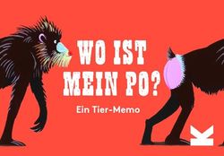 Wo ist mein Po? - Ein Tier-Memo