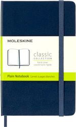 Moleskine Saffierblauw notitieboek in zakformaat, hard