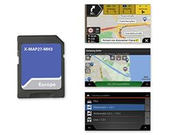 Xzent X-MAP27-MH3: Micro SD-kort med husbil, navigering för XZENT X-427 och X-F270, kartor för Europa, camping P.O.I. Paket, 3 år gratis kartuppdateringar