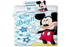 Disney Micky Mouse baby omkeerbaar beddengoed 100x135cm 100% katoen (M05)