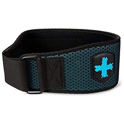 Harbinger Hexcore gewichtheffen riem voor dames, blauw, groot