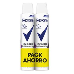 Rexona Déodorant Anti-Transpirant Invisible on White&Black Clothes - 2 x 200 ML