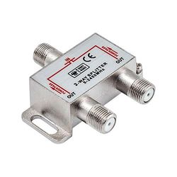 2-weg standaard verdeler, 5-2450 MHz, gelijkstroom, ideaal voor communicatiesignalen en frequentieverdeling in telecommunicatiesystemen.