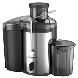 Esperanza EXPRIMIDOR DE Zanahoria EKJ002 (500W, Color INOX), 500 W, 450 milliliters, 44 Decibelios, Metal, Black