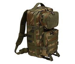 Brandit Us Cooper Patch Medium Backpack, Sac Unisex, Woodland, Taille Unique