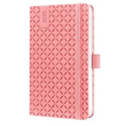 SIGEL J5110 Wochenkalender Jolie 2025 , ca. A6, rosa