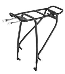 Bagażnik z tyłu aluminiowy czarny 26 do 29 rower