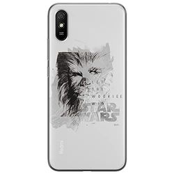 ERT GROUP mobiltelefonfodral för Xiaomi REDMI 9A originalt och officiellt licensierat Star Wars mönster Chewbacca 004 optimalt anpassad till formen på mobiltelefonen, fodral tillverkad av TPU-plast