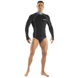 SEAC Lover Man, Giacca in Neoprene Super Stretch a Manica lunga con Zip Frontale, per Snorkeling, Nuoto, Surf, Canoa e Sport Acquatici