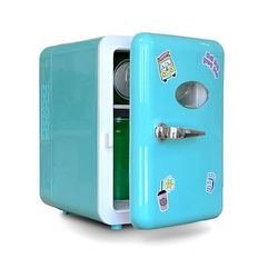 Canal Toys - Mini koelkast gamer USB-oplader, capaciteit 4L - Blauw - INF 037