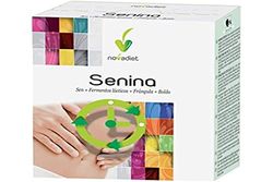 Novadiet - SENINA Sticks con Sen, Fermentos Lácticos, Frángula y Boldo - Facilita el Tránsito Intestinal, Cuida el Hígado e Intestino - Promueve una Digestión Saludable y Regular - 18 Sticks de 2,5g
