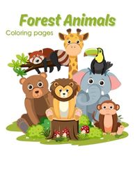 Forest Animals: Coloring pages forest animals