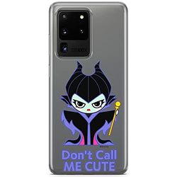 ERT GROUP mobiltelefonfodral för Samsung S20 ULTRA / S11 PLUS originalt och officiellt licensierat Disney mönster Maleficent 003 anpassad till formen på mobiltelefonen, gedeeltelijk transparant