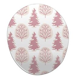 Bonamaison, Tappetino per mouse ergonomico con poggiapolsi, con stampa digitale, antiscivolo, per ufficio e casa, dimensioni: 20 x 23 cm