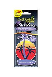 California Car Scents AC CS Ambientador Coche Palmera Papel 4Uds Vainilla