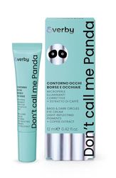 EVERBY | Don't Call Me Panda - Contorno Occhi Borse e Occhiaie 12ml, con Microperle Illuminanti e Estratto di Caffè, Made in Italy