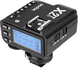 Godox X2T-F TTL - Disparador de Flash inalámbrico para Fujifilm, función HSS 1/8000s, 5 Botones de Grupo dedicados y 3 Botones de función para Ajuste rápido