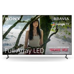 Sony BRAVIA KD-55X85L, Full Array LED, 4K HDR, Google TV, ECO PACK, BRAVIA CORE, Seamless Edge Design, Modello 2023