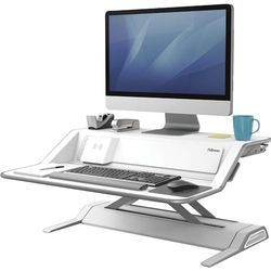 Fellowes 8081101 Lotus DX Station de travail assis-debout Blanc