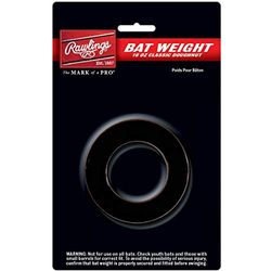 Rawlings, Peso della mazza a ciambella da 453,6 g Unisex, Nero, Taglia unica