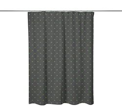 Bonamaison, Rideau de Douche Imprimé Numériquement, Anneaux de Rideau de Douche Inclus, 1 Pièce, 140X200 Cm - Conçu et fabriqué en Turquie