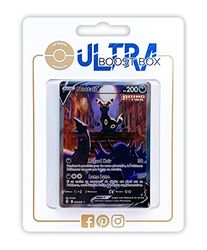 Noctali V (Umbreon V) 189/192 Single Strike Alternative Full Art - Ultraboost X Epée et Bouclier 7 Évolution Céleste - Box med 10 franska Pokémon-kort