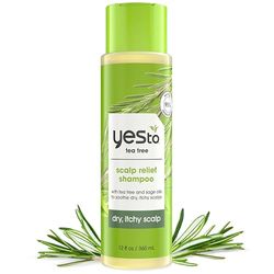Yes To Naturals Tea Tree & Sage Oil Scalp Relief Shampoo, 12 Fluid Ounce