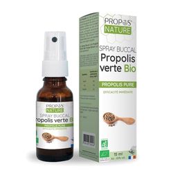 Propos Nature - Spray Buccal À La Propolis Verte Bio (Certifié Ab) - Contenance : 15 ml