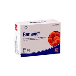 ELE2PHARMA BENAVIST 60cap, Negro, Estandar