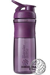 BlenderBottle Sportmixer Tritan- Protéine Shaker / Bouteille d'eau / Shaker Diététique Plum (1 x 820 ml)