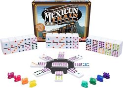 Goliath Mexican Train Dominoes, Dominospel voor Kinderen Vanaf 6 Jaar, Bordspel voor 1 tot 8 Spelers