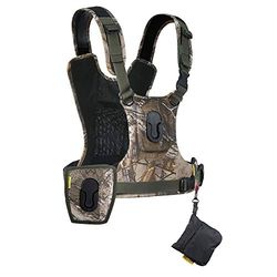 Cotton G3 147 Professional Harness for One or Two Cameras and Any Lens-Camouflage, Camo, Size