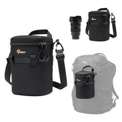Lowepro ProTactic LCS 11 x 18 III, Borsa per Obiettivo Fotografico, Adatta a 50-140 mm F/2.8, per fotocamere DSLR e Mirrorless, 2L 18x11x11cm, Borsa per Fotocamera, per Fotografi / Videografi