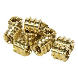 SNOLI Brass Inserts, 9 Mm, 10 Pcs. Accessoires Sport, Multicolore, Taille Unique