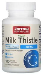 Jarrow Formulas - Milk Thistle 150 mg | Liver Health and Detoxification - 100 Veggie Capsules