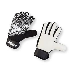 Mitre Volwassen Unisex Magnetite Keepershandschoenen, Be Football Match Ready, Extra Comfort Keepershandschoenen, Zwart/Wit, 11