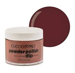 Cuccio nail colore nero arancione DIP System Dipping Powder