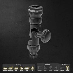 RAILBLAZA ND-185 Extender ajustável R-Lock, unissexo-adulto, preto