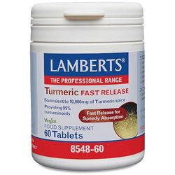 Lamberts Cúrcuma De Liberación Rápida 60 Unidades 90 g, 60 unidad, 1