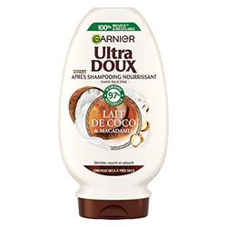 Garnier Ultra Doux Après-Shampooing au Lait de Coco et Macadamia 250 ml