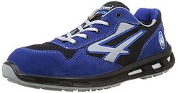 U-Power Red Lion sapatos de segurança unissexo leves flexíveis anti-furos com inserção Infinergy biqueira - alumínio cinzento e verde, Preto, 36 UE