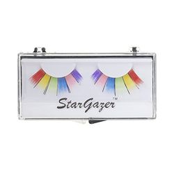 Stargazer False Eye Lashes style 9, synthetic lash pair includes glue.