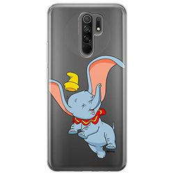 Ert Group Funda para teléfono móvil Xiaomi REDMI 9 Original y con Licencia Oficial de Disney con diseño Dumbo 015 Adaptada a la Forma del teléfono móvil, parcialmente Transparente